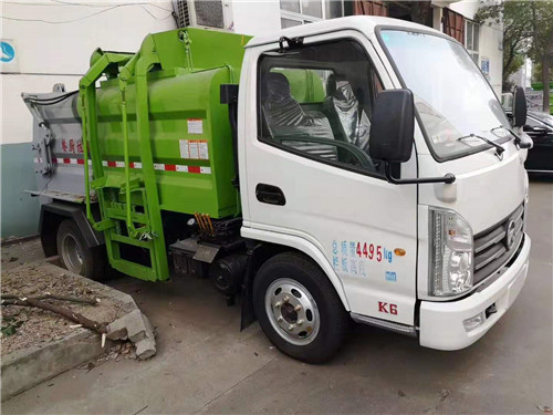 凱馬國六藍(lán)牌餐廚垃圾車，整車已做好，環(huán)保，3c齊全，上牌不超重