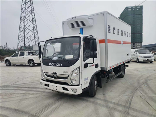 國六福田奧鈴捷運醫(yī)療廢物轉運車技術參數
