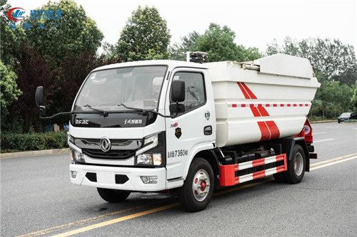 國六后裝卸式垃圾車，自裝卸式垃圾車特點(diǎn)