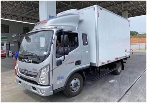 國六福田歐馬可S1、奧鈴速運(yùn)單排及排半冷藏車 