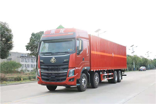 柳汽國六8×4危險品廂式車可出危險品類別  2類氣體、3類液體、7類放射性（全國獨有）、8類腐蝕性、9類雜項、另有2類倉欄式公告正在申報中