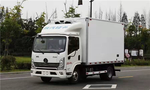 陜汽輕卡徳龍K3000國六130馬力冷藏車，藍牌不超重，現(xiàn)車多多，歡迎訂購