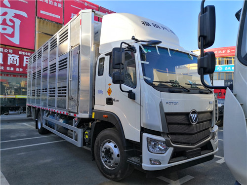 福田歐航7.8米國(guó)六畜禽運(yùn)輸車(chē)圖片參數(shù)介紹