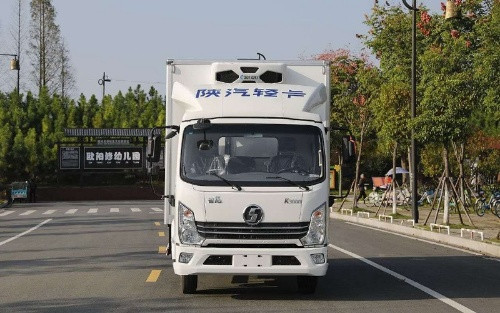 陜汽輕卡手動擋藍牌冷藏車廠家直銷，價格優(yōu)惠