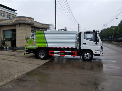 福田領(lǐng)航國六藍(lán)牌抑塵車5-7立方C證可開，成本投入低，回本快