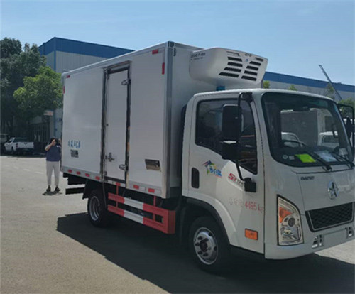 國六大運藍牌冷藏車，做肉勾不超重