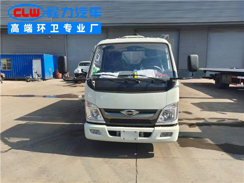 國六福田小卡2掃路車，最小國六柴油掃路車