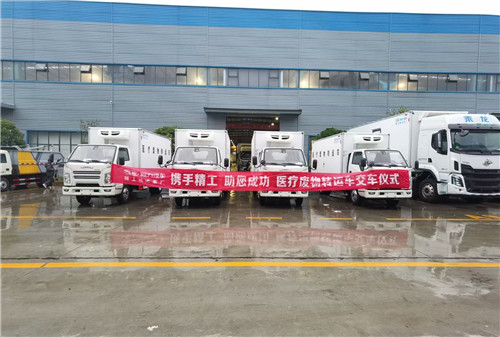 江鈴順達(dá)醫(yī)療廢物轉(zhuǎn)運車（國六）圖片參數(shù)介紹