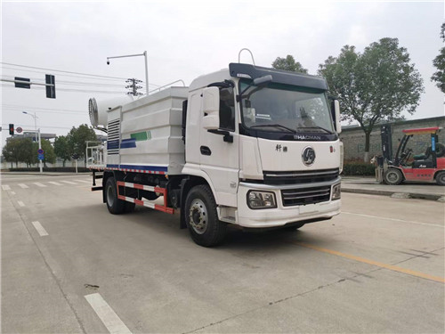 國六陜汽4方餐廚垃圾車，5.5方吸糞車，14方對(duì)接垃圾車，12方抑塵車，特價(jià)處理