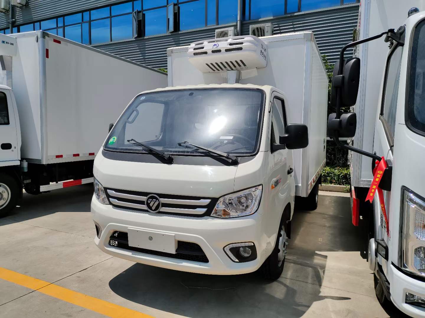 國六 福田祥菱M2冷藏車，現(xiàn)車一臺