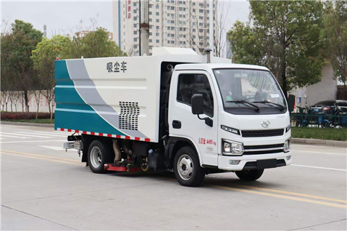 國六上汽躍進(jìn)福運S80柴油版吸塵車