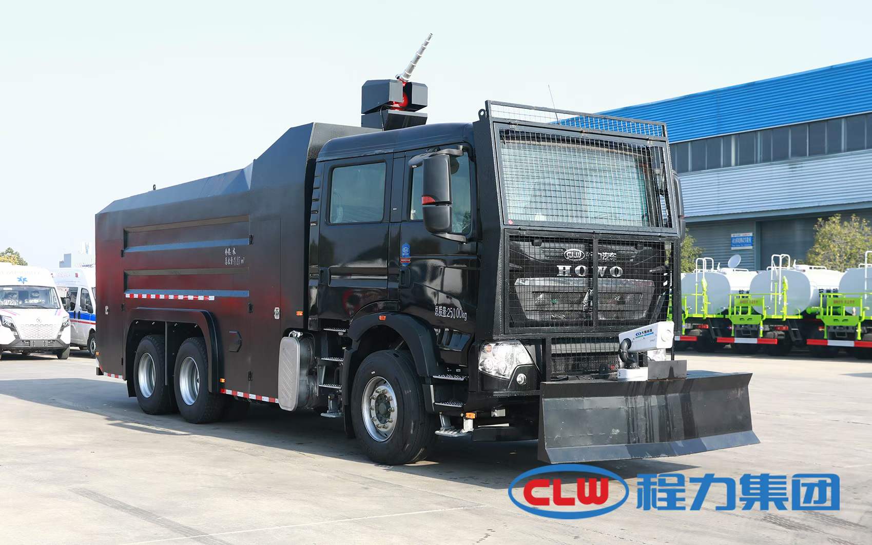 重汽后雙橋10.36方防爆水炮突擊車(chē)技術(shù)參數(shù)