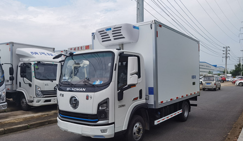 國(guó)六陜汽商用翼9 藍(lán)牌冷藏車(chē) 150馬力 