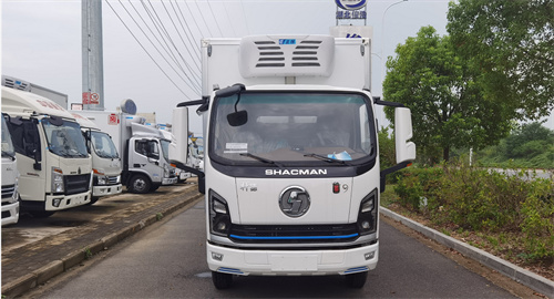 國(guó)六陜汽商用翼9 藍(lán)牌冷藏車(chē) 150馬力 