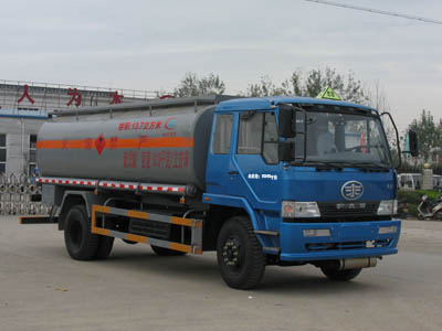 解放17立方化工液體運(yùn)輸車(chē)