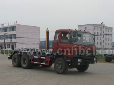 國(guó)四東風(fēng)后八輪車廂可卸式垃圾車
