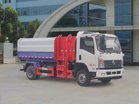 國(guó)五東風(fēng)自裝卸式垃圾車(chē) 