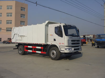 國(guó)五東風(fēng)柳汽壓縮式對(duì)接垃圾車(chē)  