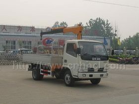 東風(fēng)小霸王2噸折臂式隨車起重運輸車